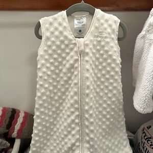 Halo Textured SleepSack in Soft White